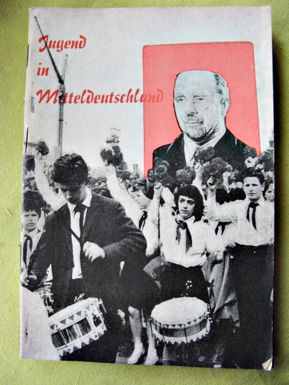 DDR-Heft"Jugend in Mitteldeutschland" Orginal-Broschüre - gedruckt 1964