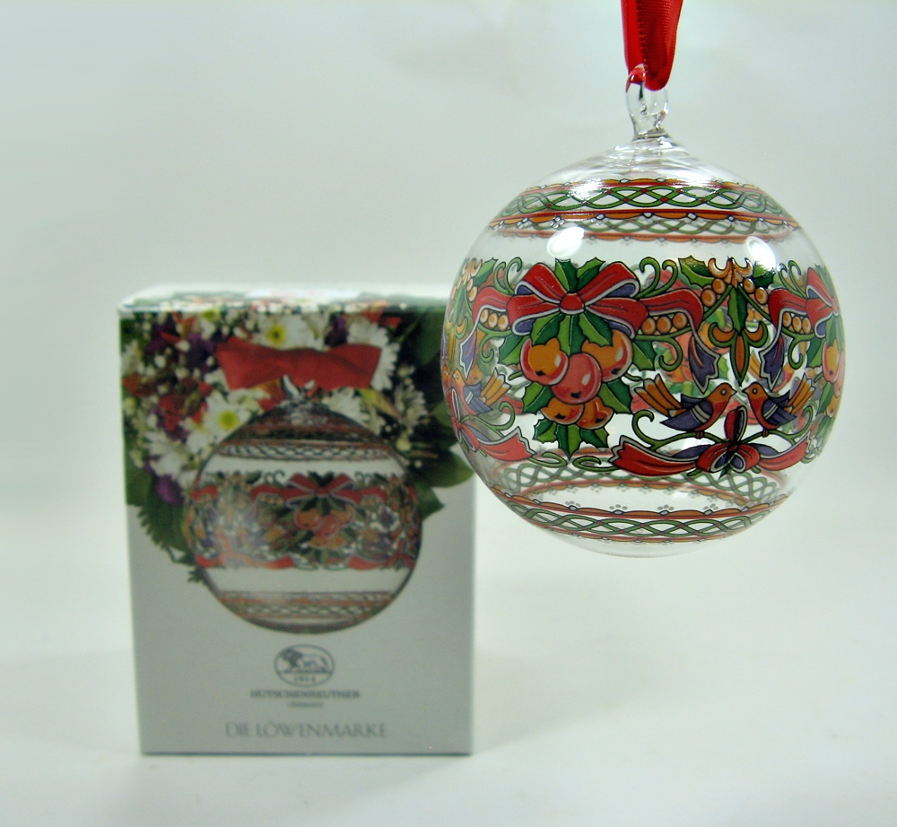 Hutschenreuther - Weihnachtskugel Kristall